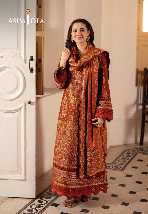 AJKI-07 EMBROIDERED TWILL 3 PC