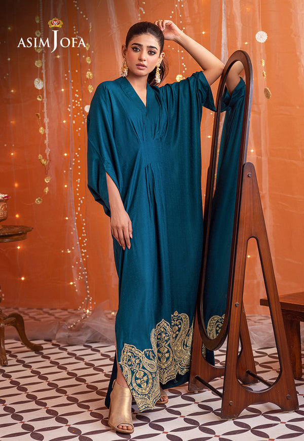 AJTM-01 - 1 PC EMBROIDERED VISCOSE JACQUARD 1 PC