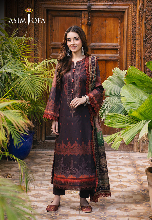 AJGBD-6 PRINTED LAWN 3 PCS