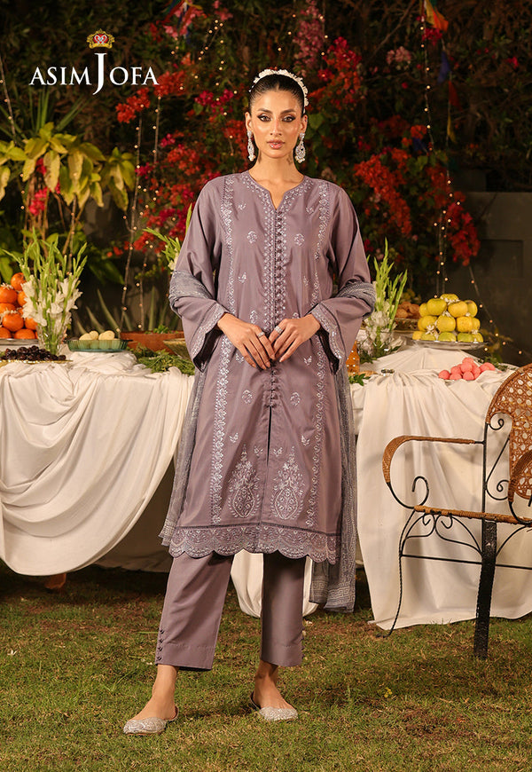 AJPB-171 EMBROIDERED RAW SILK 3PC
