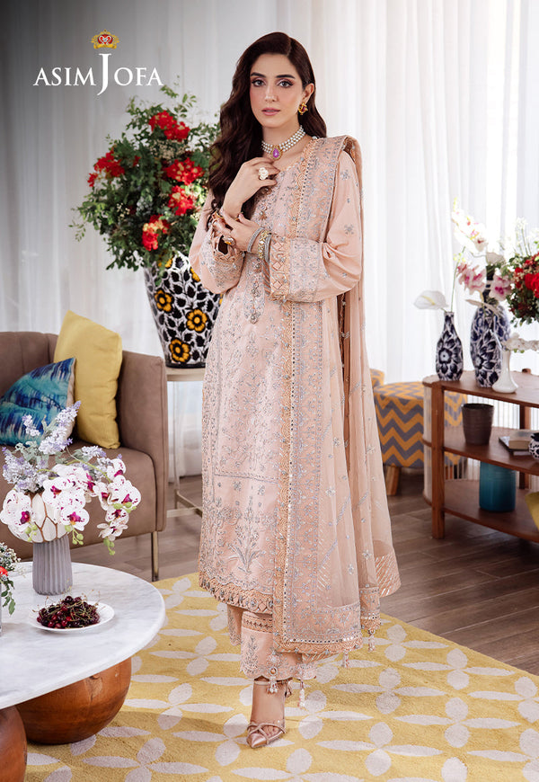 AJUR-12 EMBROIDERED LAWN 3 PCS