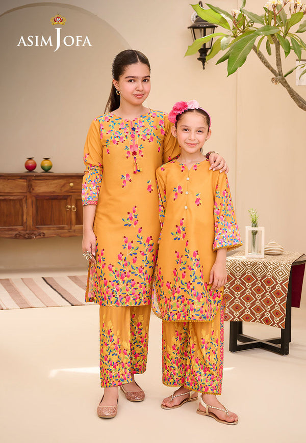 AJGL-01 PRINTED LAWN 2 PCS