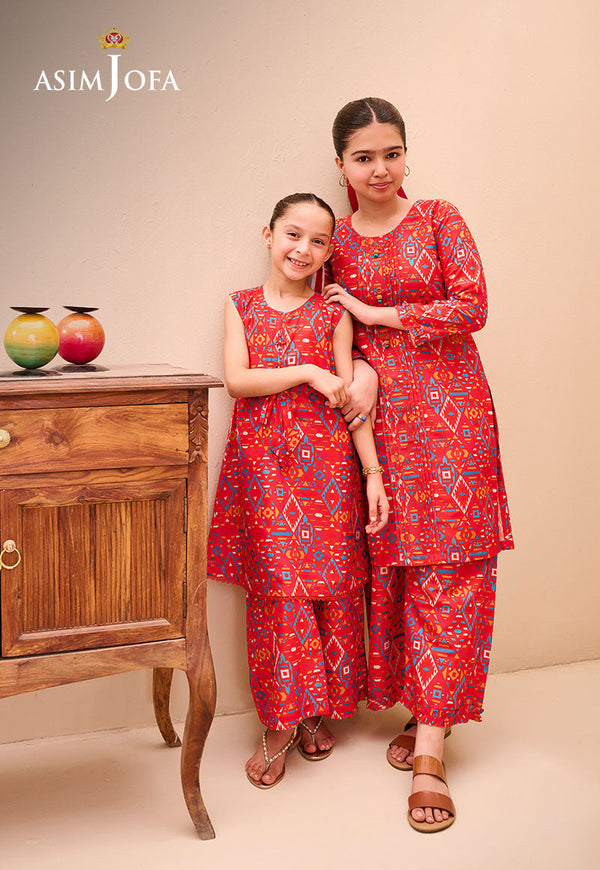 AJGL-02 PRINTED LAWN 2 PCS