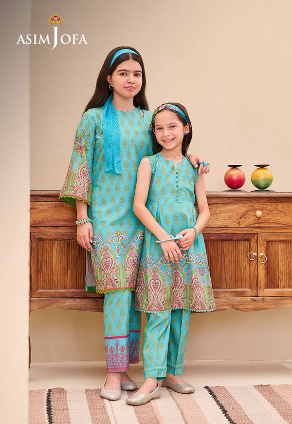 AJGL-04 PRINTED LAWN 2 PCS