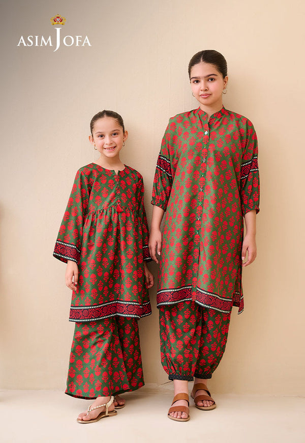 AJGL-12 PRINTED LAWN 2 PCS