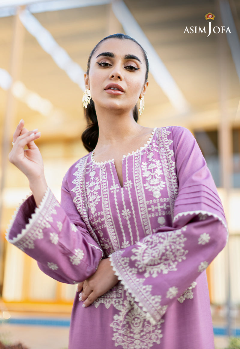 AJPE-17 (2-PC) EMBROIDERED CAMBRIC 2 PCS – Aira Jofa