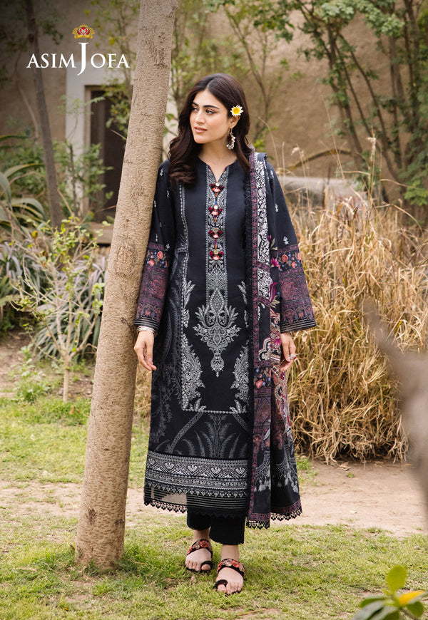 AJBUD-9 PRINTED LAWN 3 PCS