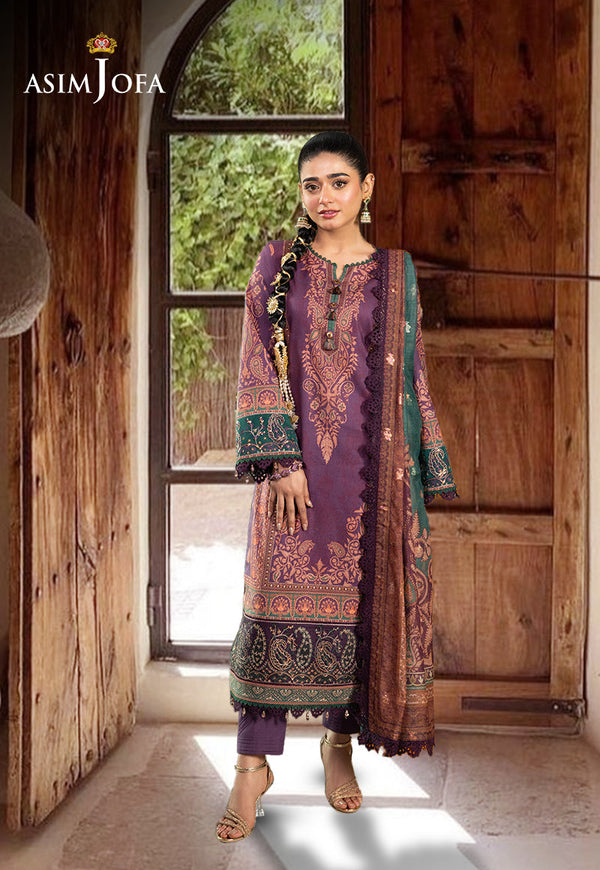 AJRA-02 EMBROIDERED JACQUARD 3 PCS