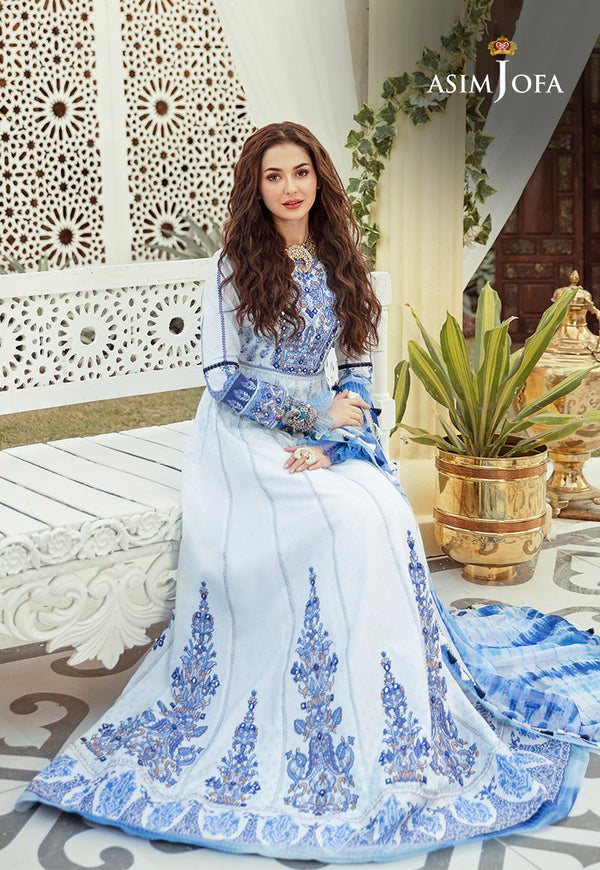 AJRL-07 EMBROIDERED LAWN 3 PCS