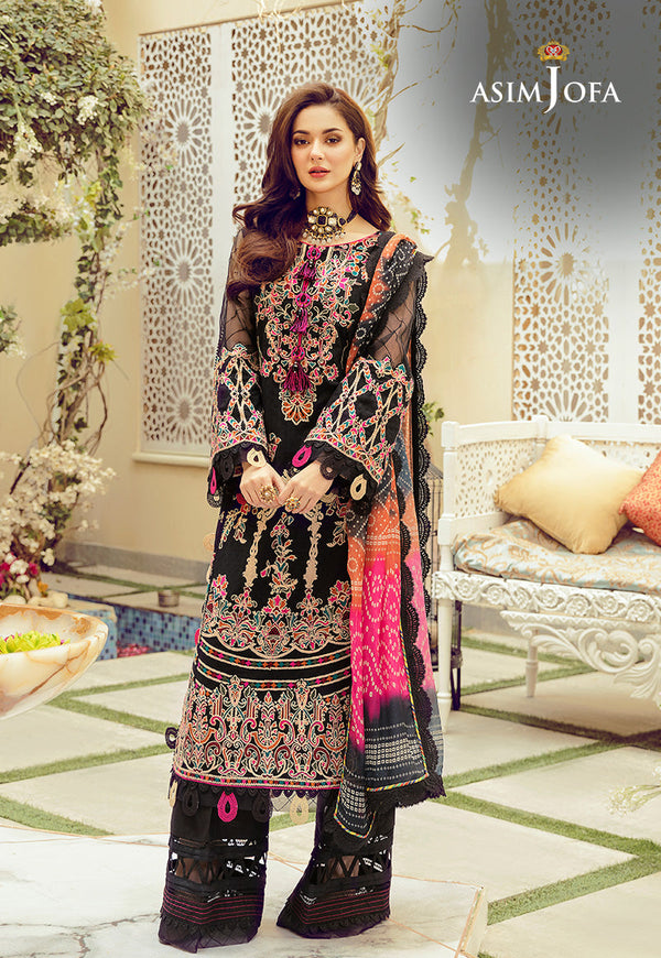 AJRL-06 EMBROIDERED SELF JACQUARD LAWN 3 PCS