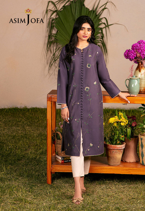 AJOD-09 EMBROIDERED SWISS LAWN 1 PC